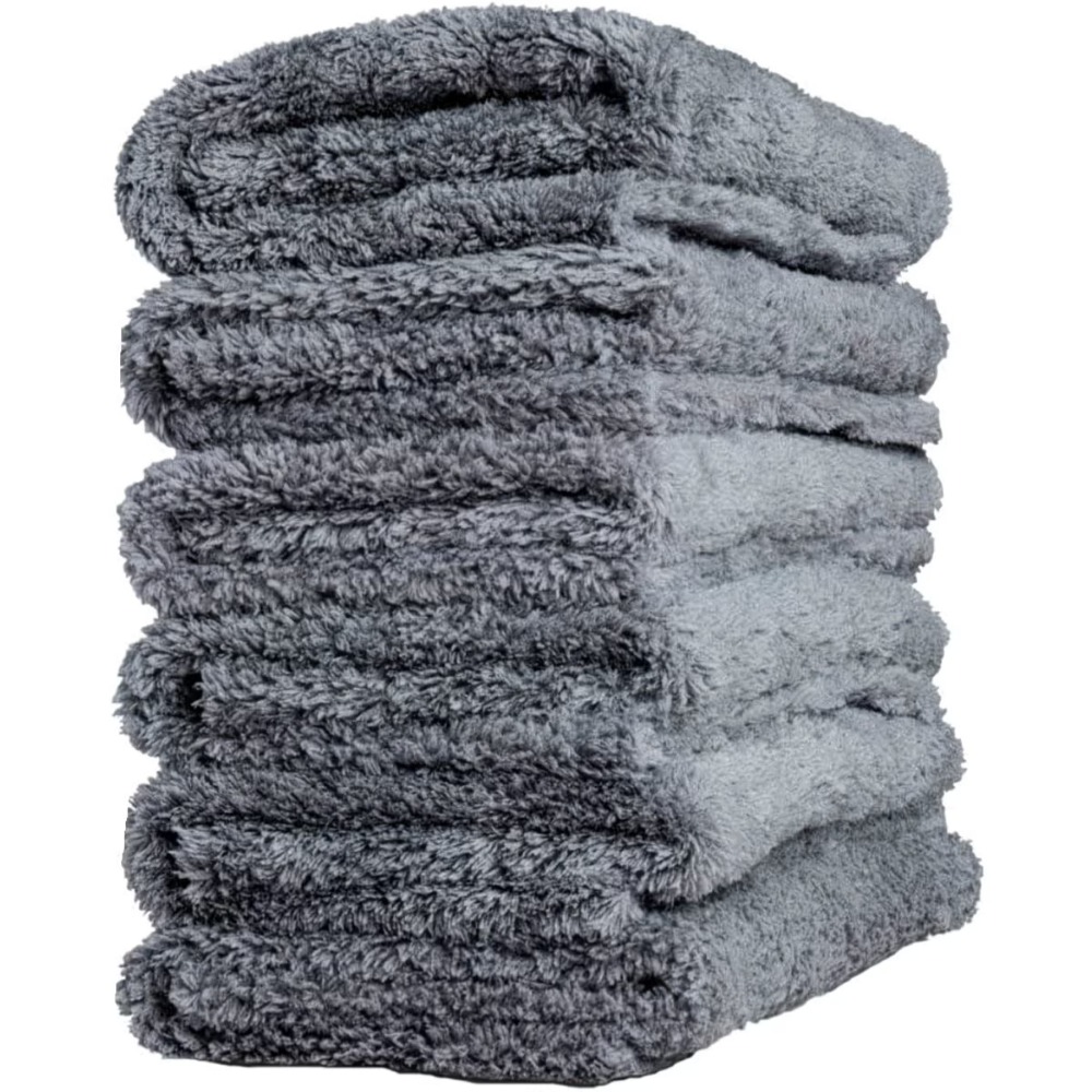 Microfiber Towel Detailing - 1/2/3/6pcs 16inch X 16inch 400GSM Edgeless