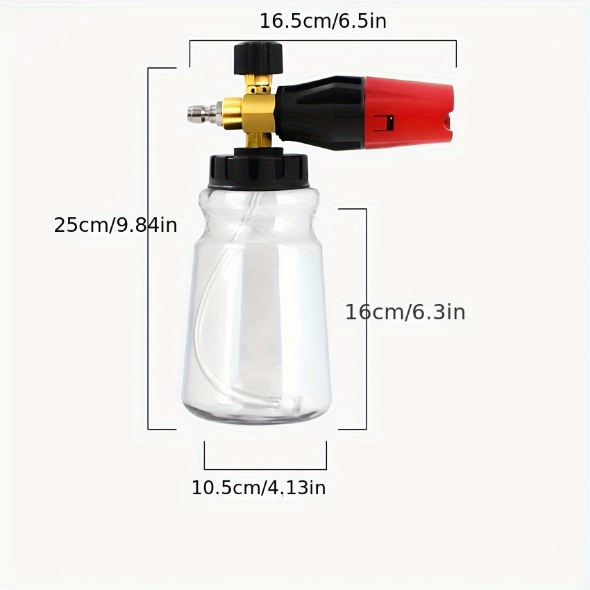 33.8oz Car Wash Foam Cannon -  - đánh giá và giá Foam Cannon Car Wash